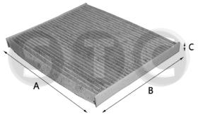 STC T420001 - FILTRO HABITACULO CARBON ACTIVO GRA